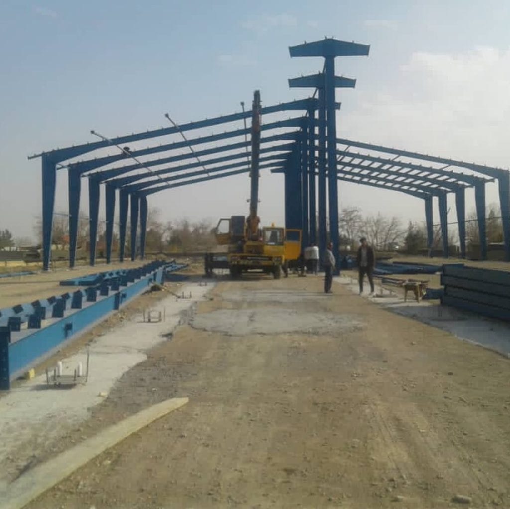 مراحل نصب اسکلت فلزی؛ شرکت‌های ساخت اسکلت فلزی