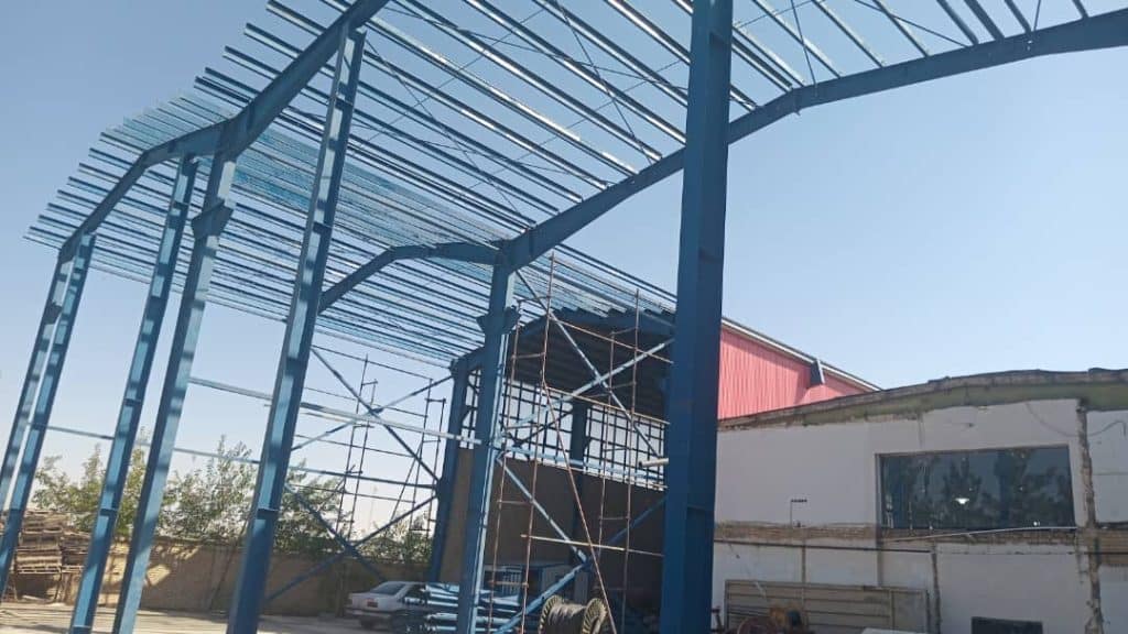 شرکت حرفه‌ای برای ساخت اسکلت فلزی در خراسان شمالی