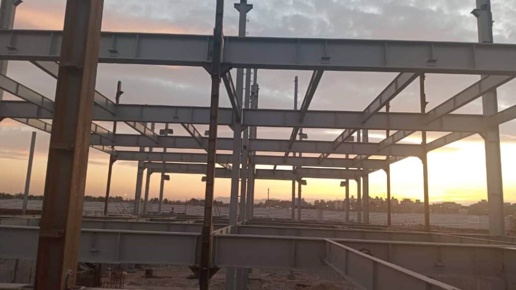 ساخت سازه فلزی در بینالود