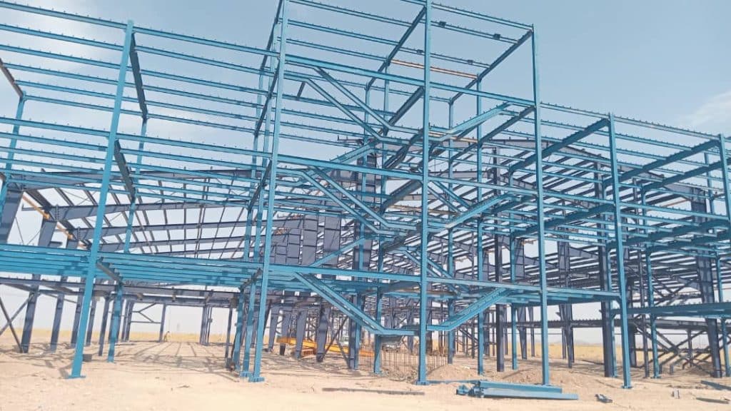 ساخت اسکلت فلزی در نیشابور