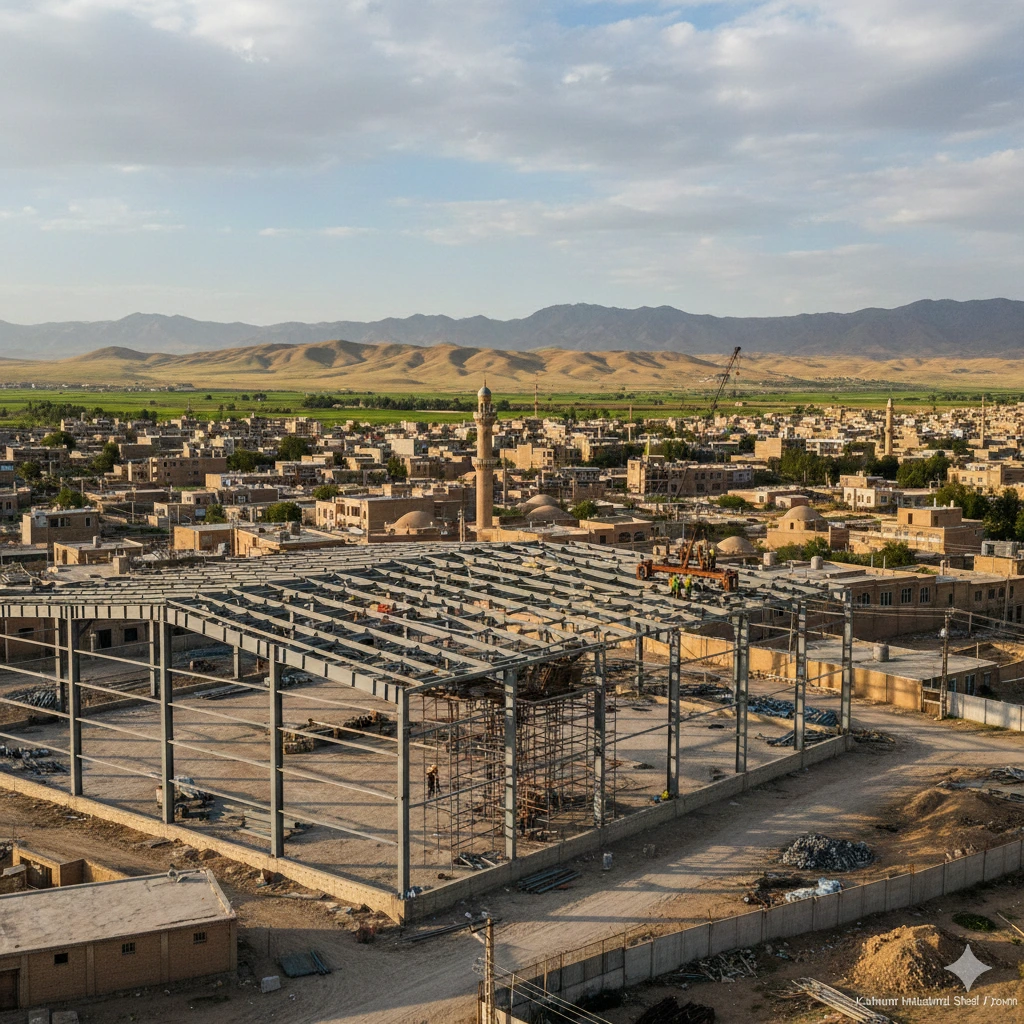 ساخت سازه فلزی در کاشمر