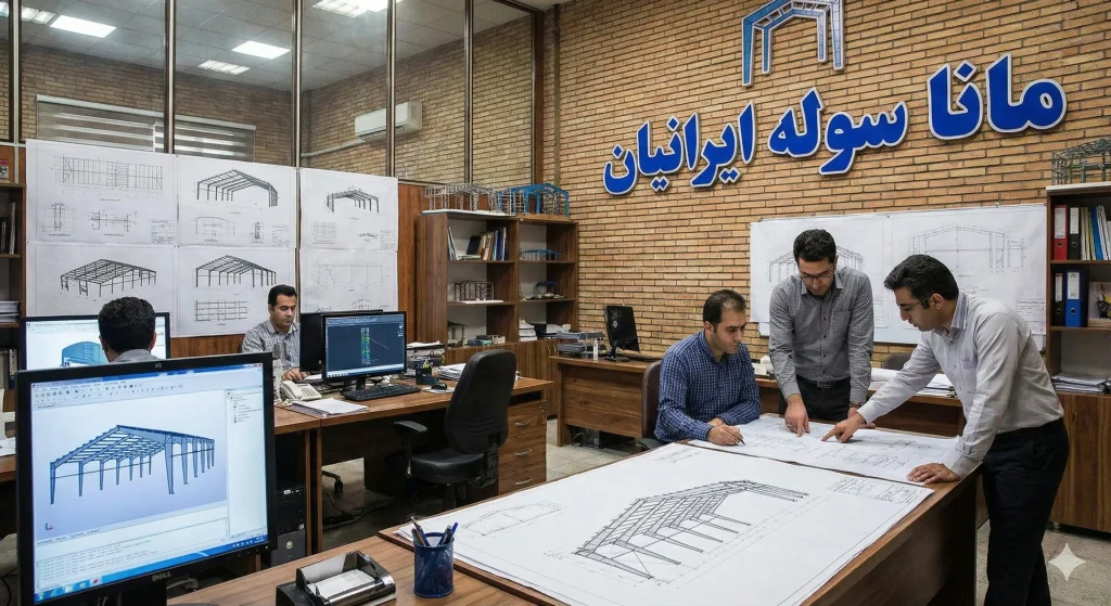 واحد دفتر فنی شرکت مانا سوله ایرانیان