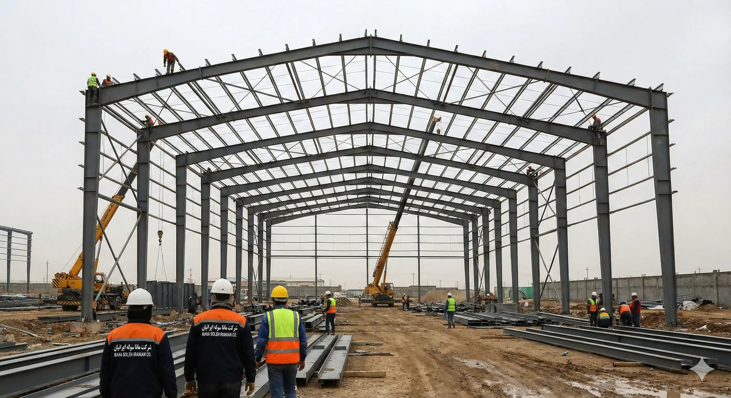 ساخت سوله و اسکلت فلزی در خراسان شمالی