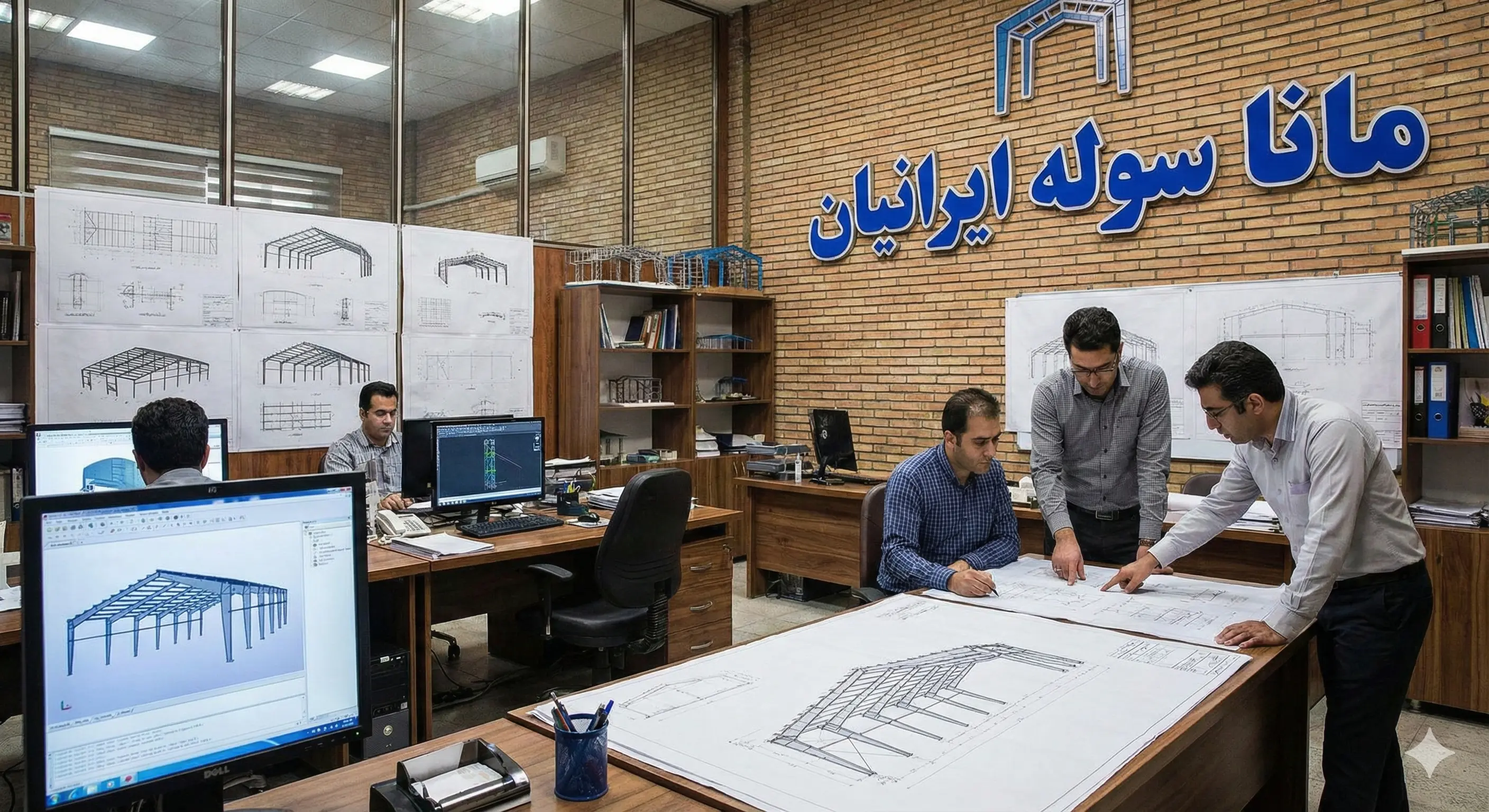 واحد دفتر فنی شرکت مانا سوله ایرانیان